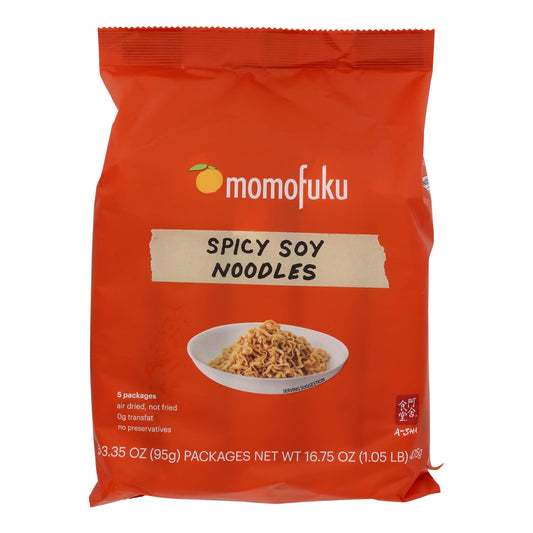 Momofuku - Fideos de soja picantes - Caja de 10 - 16,93 oz