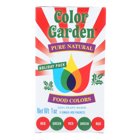 Color Garden - Colorante alimentario natural para fiestas - Caja de 12 - 1 onza