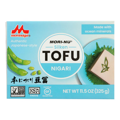 Mori-nu - Tofu Nigari Silken Firm - Caja de 12 - 11.5oz