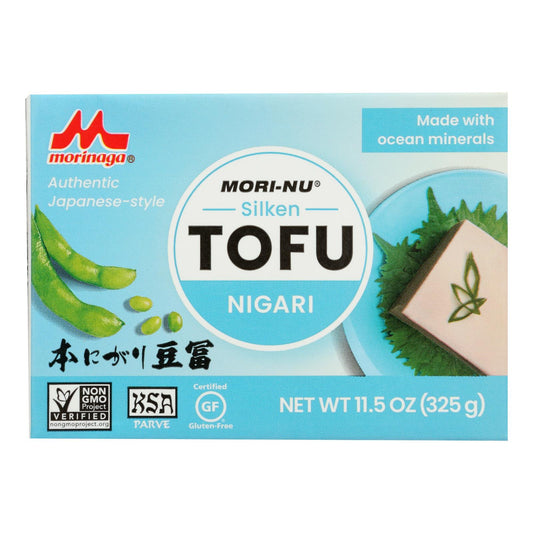 Mori-nu - Tofu Nigari Silken Firm - Caja de 12 - 11.5oz