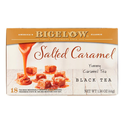 Bigelow Tea - Té con caramelo salado - Caja de 6 - 18 bolsas