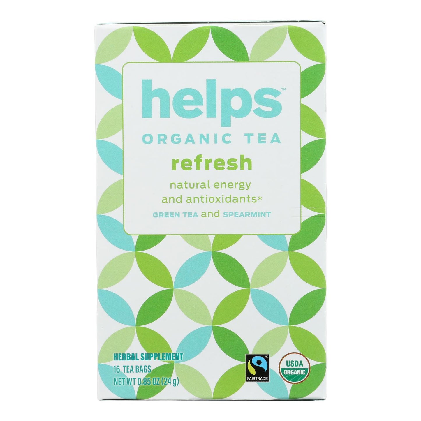 Ayuda Té orgánico - Té funcional refrescante - Caja de 6 a 16 bolsitas