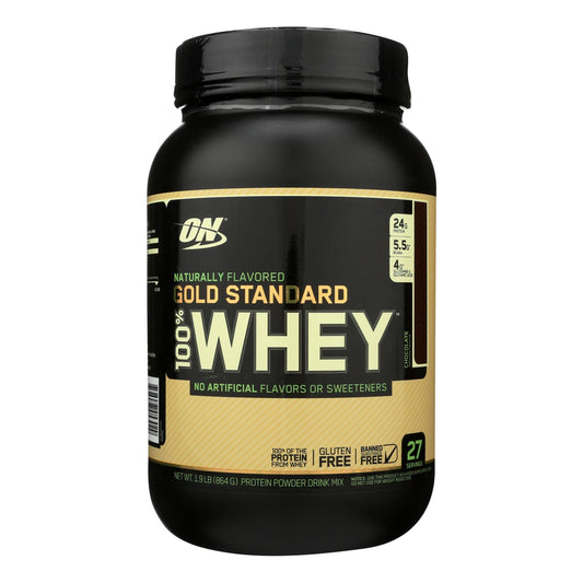 Optimum Nutrition - Whey 100% Chocolate Natural - 1 Unidad - 1.9 Lb
