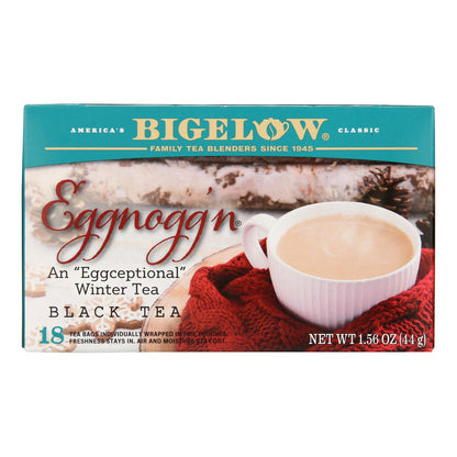 Té Bigelow - Té con ponche de huevo - Caja de 6 - 18 bolsas