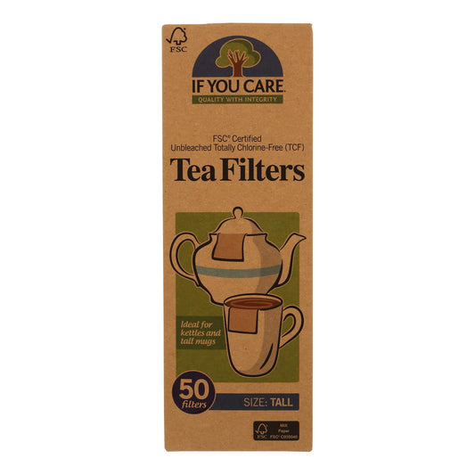 Si te importa - Filtros de té sin cloro - Caja de 20 - 50 unidades