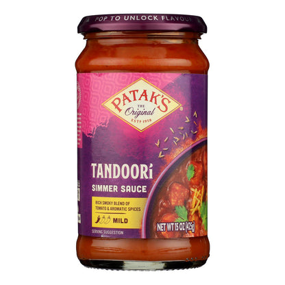 Patak's - Tandoori 酱 - 6-15 Fz 箱装