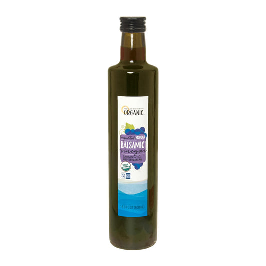 Vinagre balsámico orgánico mediterráneo - Caja de 6 - 16,9 Fz
