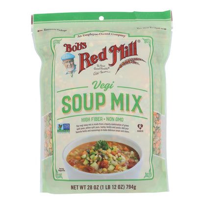 Mezcla de sopa vegetariana Bob's Red Mill - Caja de 4 - 28 oz