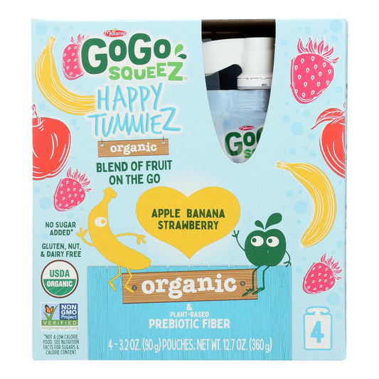 Gogo Squeez - Hpytmz Apls Banana Sq - Caja de 6-4/3.2 oz