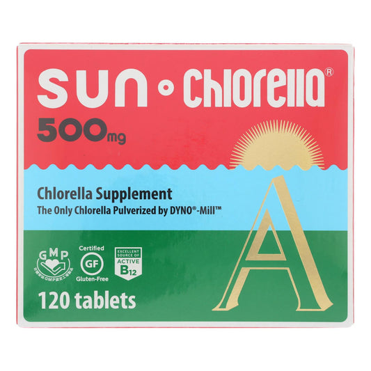 Tabletas Sun Chlorella A - 500 mg - 120 tabletas