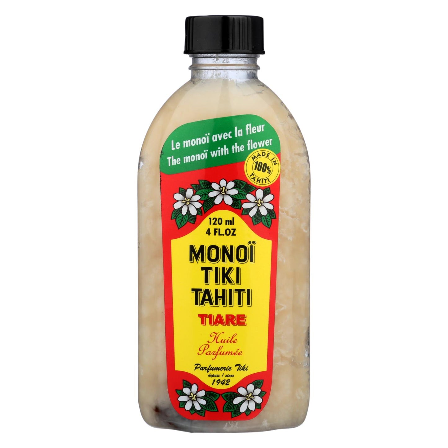 Aceite de coco Monoi Tiare Tahiti Monoi Tiiki Tahiti - 4 fl oz