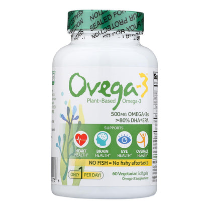 Amerifit Nutrition Ovega-3 - 500 mg - 60 cápsulas blandas vegetarianas