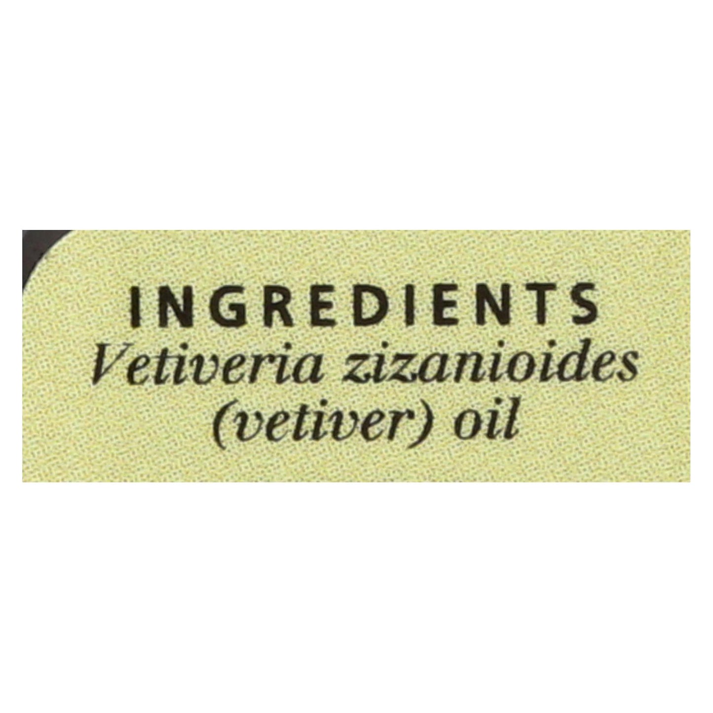 Aura Cacia - Aceite esencial puro de vetiver - 0.5 onzas líquidas