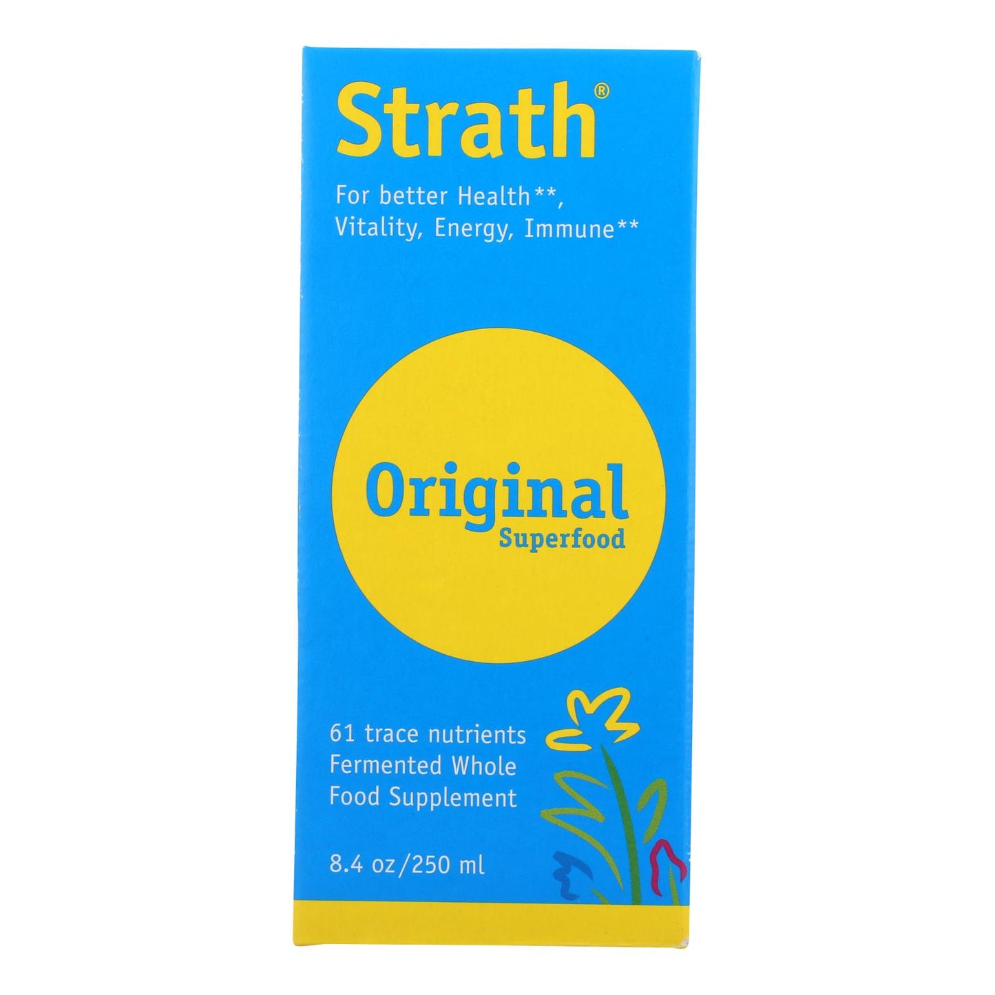 Suplemento alimenticio integral Bio-strath - Fórmula para el estrés y la fatiga - Líquido - 8,4 fl oz