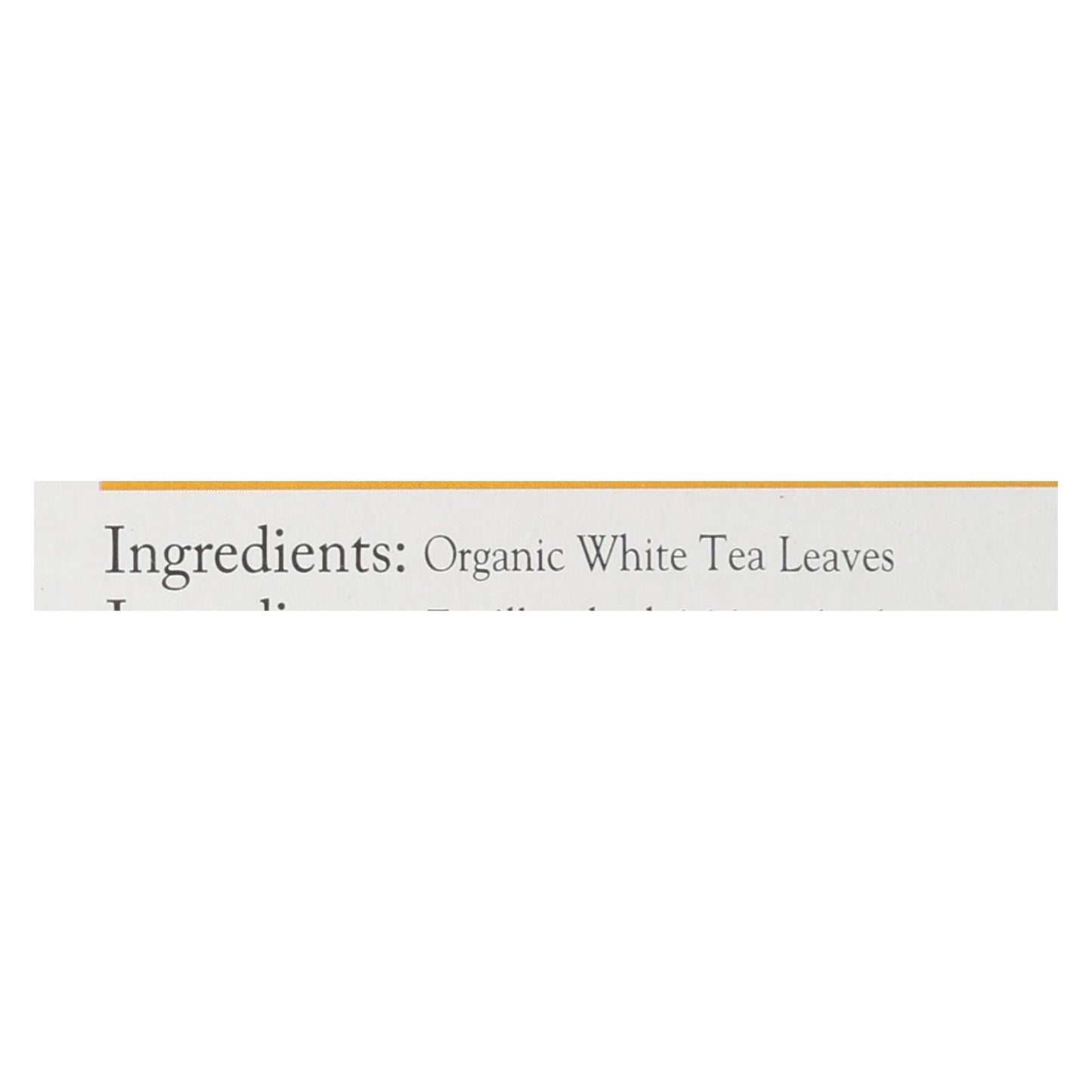 Uncle Lee's Legends Of China Organic White Tea - 100 Tea Bags