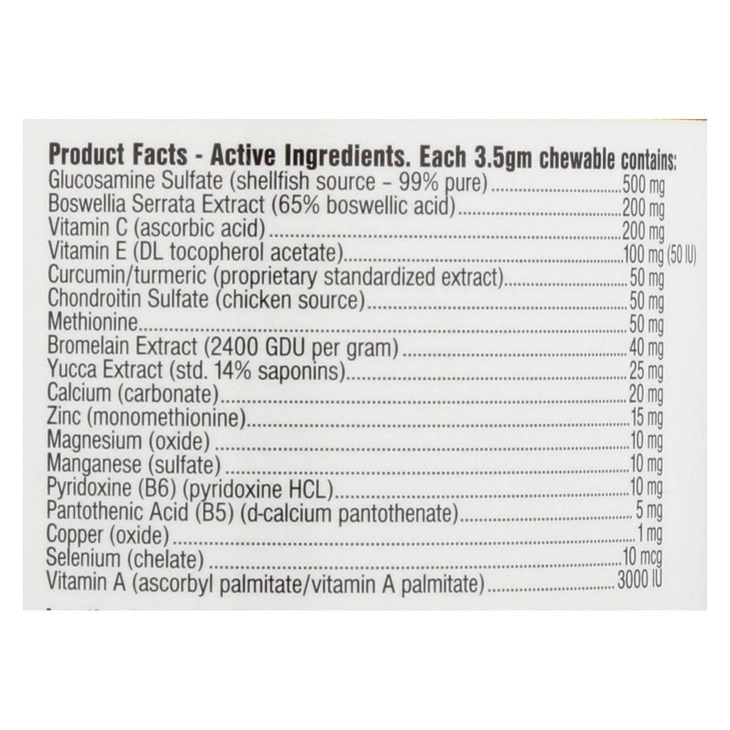 Ark Naturals Joint Rescue - 500 mg - 90 comprimidos masticables