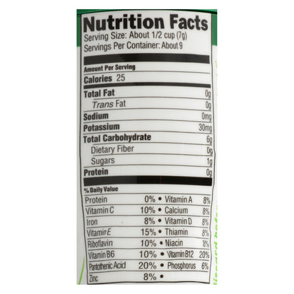 Bocadillos verdes orgánicos Happy Baby - 2,1 oz - Caja de 6