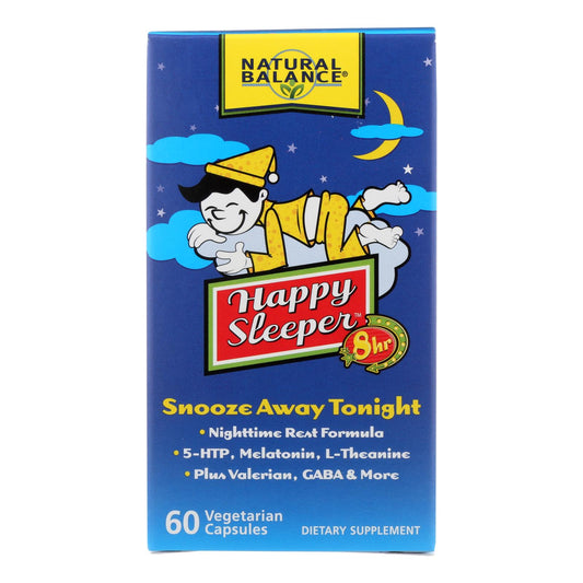 Natural Balance Happy Sleeper - 60 Vegetarian Capsules