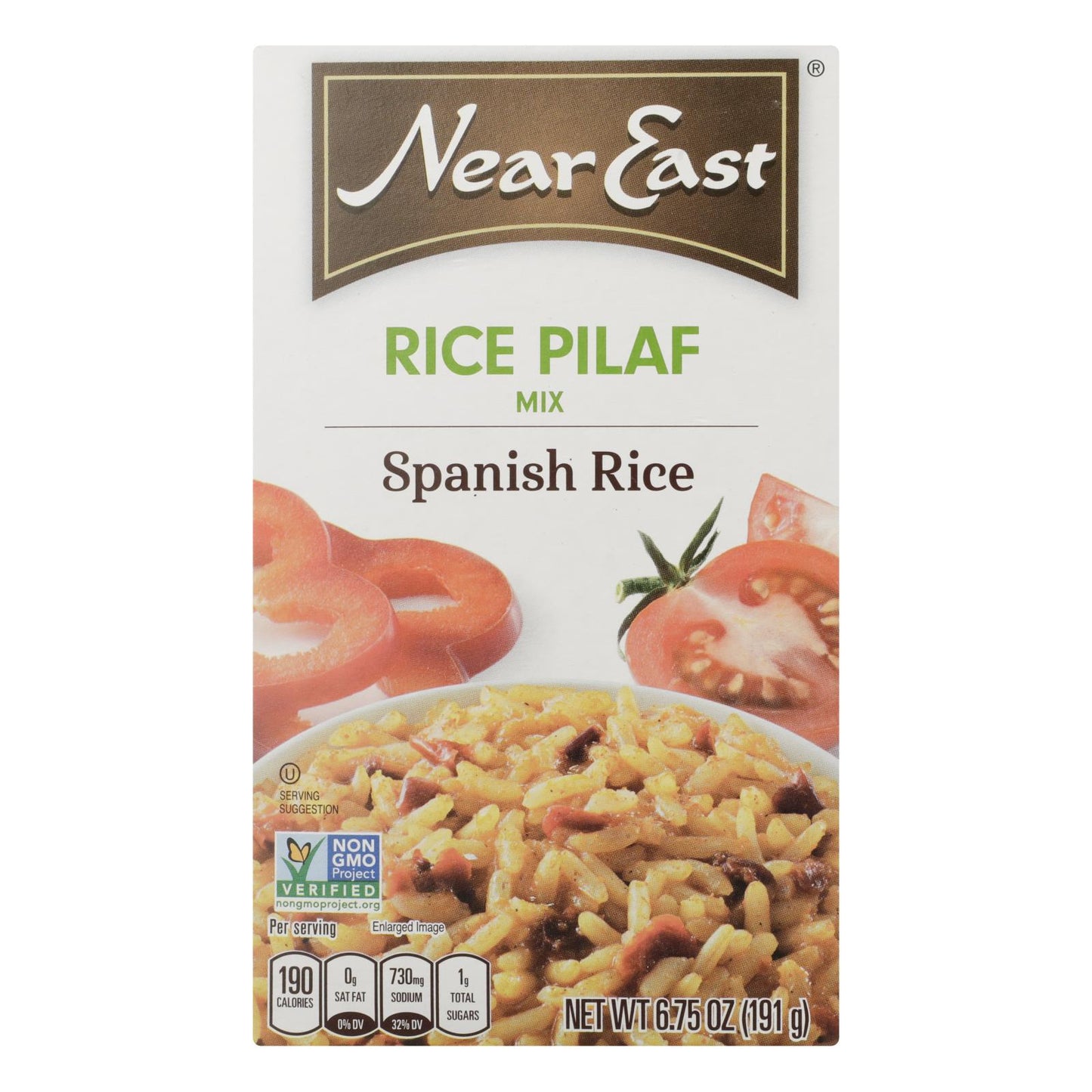 Near East Rice Pilaf Rice - Spanish - Case Of 12 - 6.75 Oz.