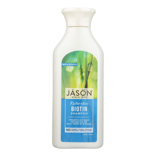 Jason Pure Natural Shampoo Restorative Biotin - 16 Fl Oz