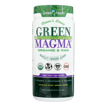 Green Foods Dr Hagiwara Green Magma Barley Grass Juice Powder - 5.3 Oz