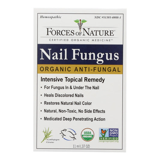 Fuerzas de la naturaleza - Control orgánico de hongos en las uñas - 11 ml