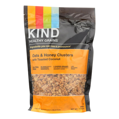 Kind Healthy Grains Oats And Honey Clusters With Toasted Coconut - 11 Oz - Case Of 6