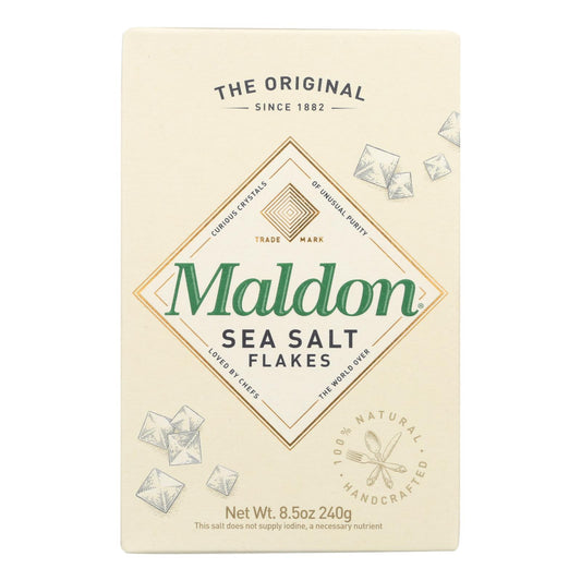 Copos Maldon - Sal marina - Caja de 12 - 8,5 oz.