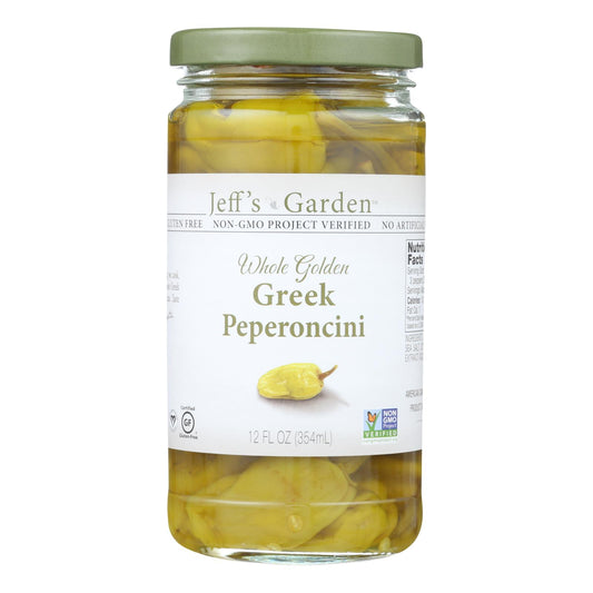 Pepperoncini griego natural de Jeff's Jeff's Natural - Pepperoncini - Caja de 6 - 12 oz.