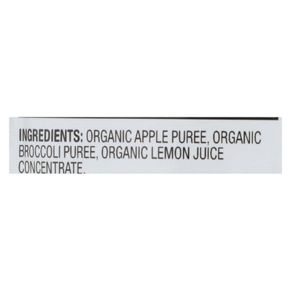 Plum Organics Baby Food - Organic - Broccoli And Apple - Stage 2 - 6 Months And Up - 4 Oz - Case Of 6