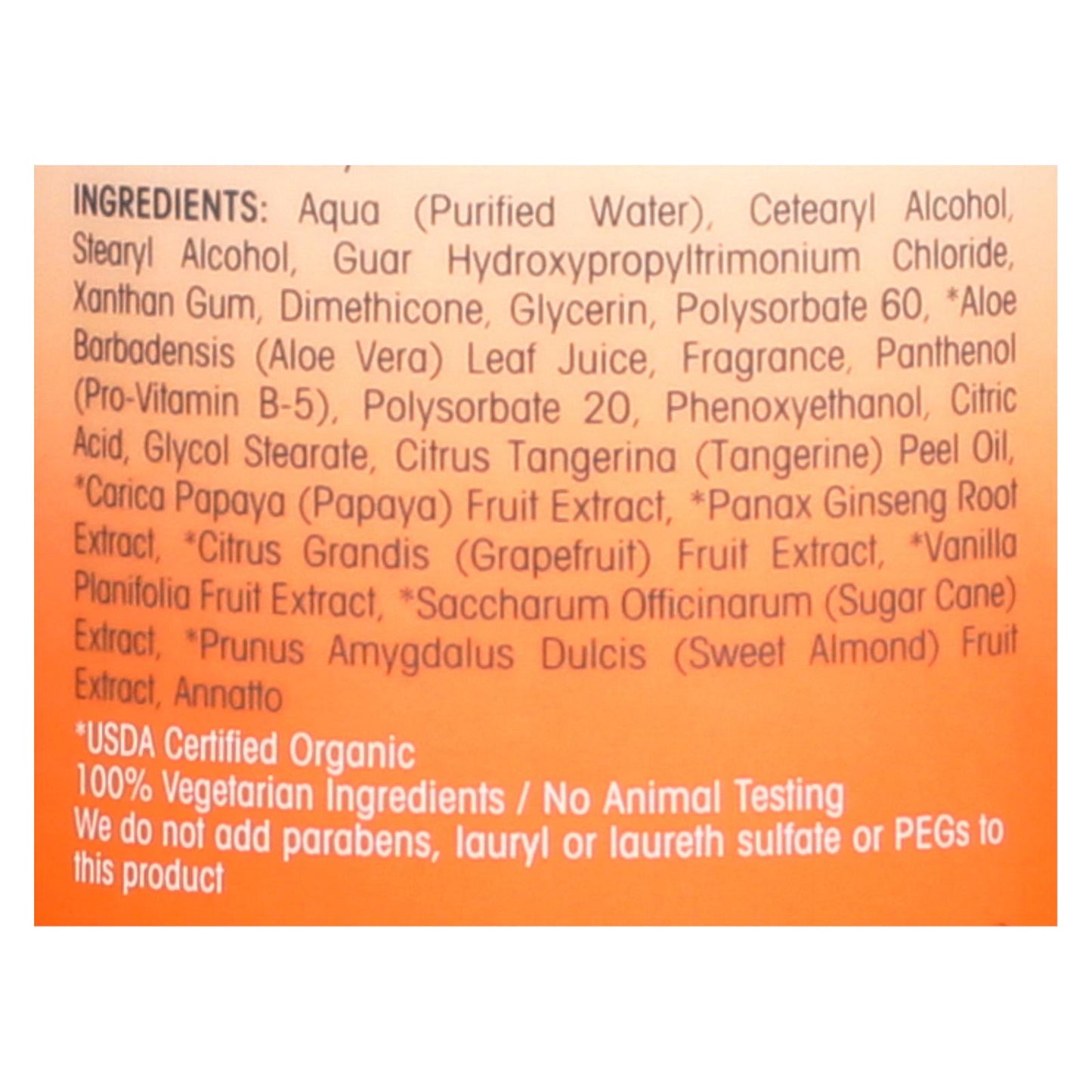 Acondicionador 2chic de Giovanni Hair Care Products - Mantequilla de mandarina y papaya ultravolumen - 24 onzas líquidas