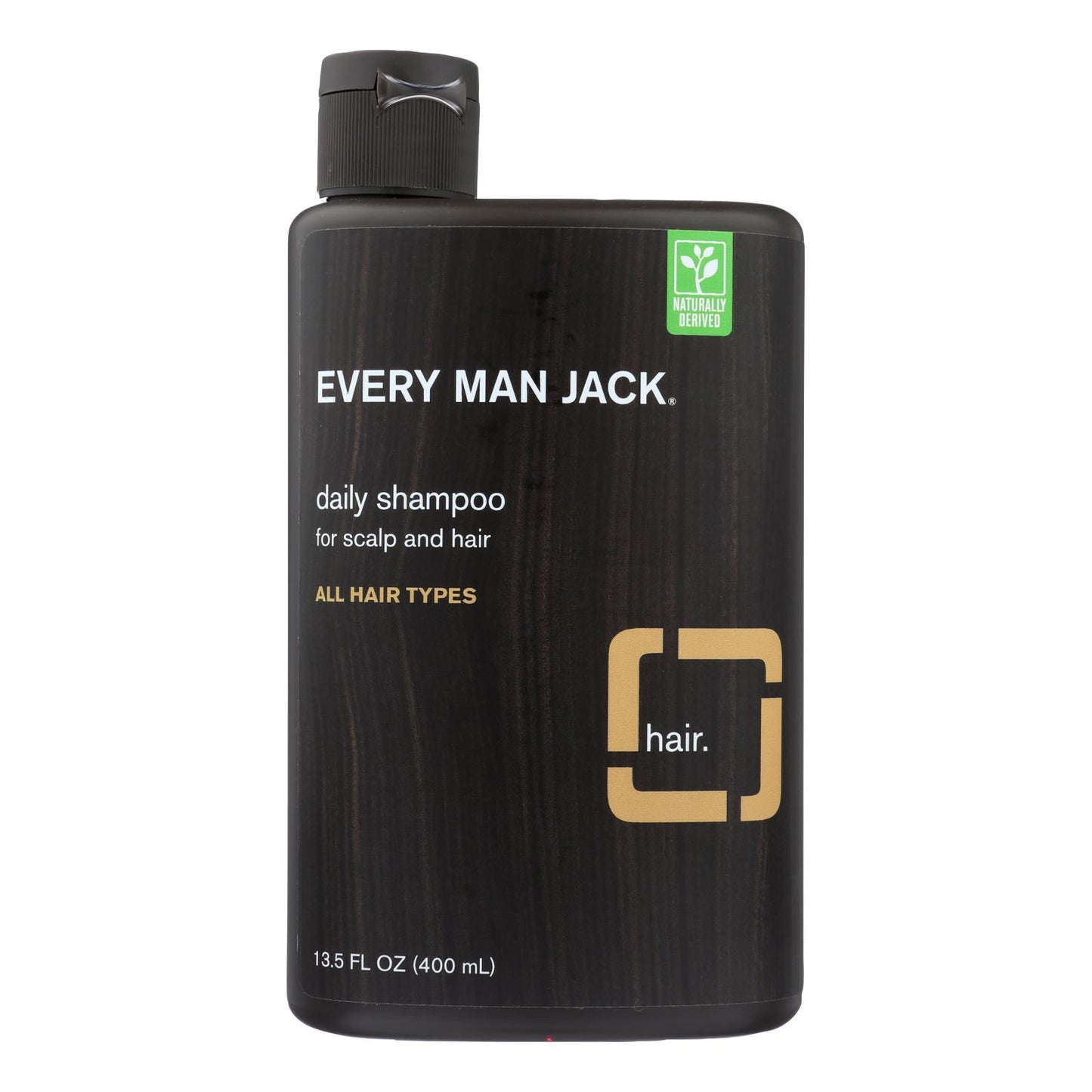 Every Man Jack 日常洗发水 - 头皮和头发 - 所有发质 - 檀香 - 13.5 盎司