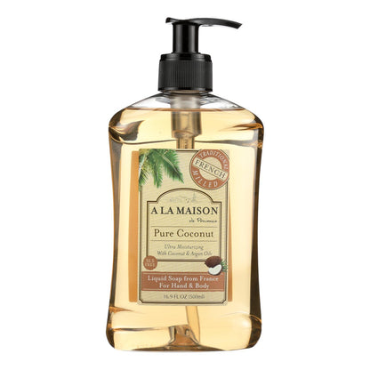 A La Maison - French Liquid Soap - Coconut - 16.9 Oz