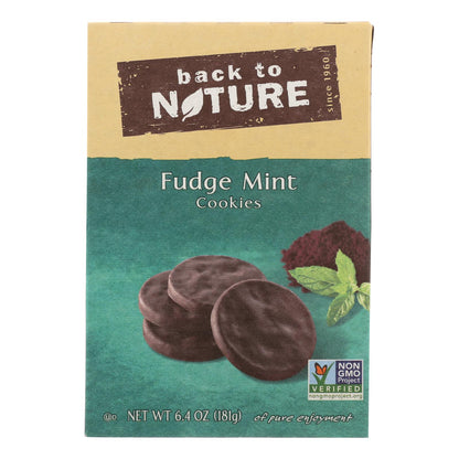 Galletas Back To Nature - Dulce de menta - Caja de 6 - 6.4 oz.