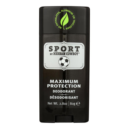 Desodorante Herban Cowboy - Máxima protección deportiva - 2,8 oz