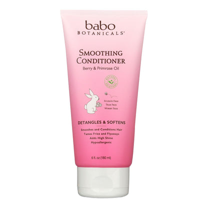 Babo Botanicals - Detangling Conditioner - Instantly Smooth Berry Primrose - 6 Oz