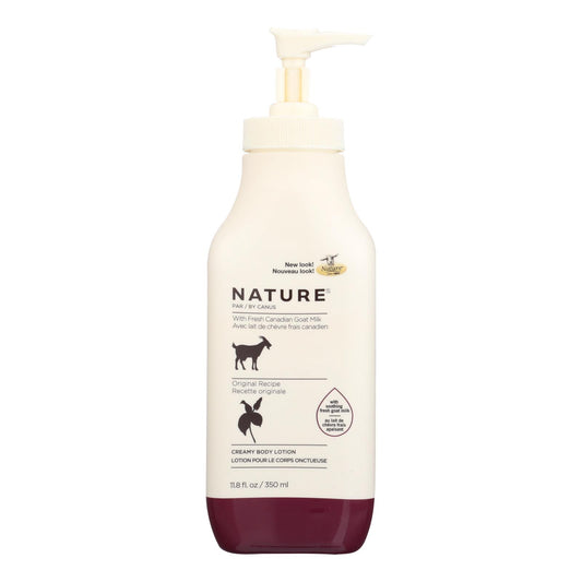 Nature By Canus Lotion - Goats Milk - Nature - Original Formula - 11.8 Oz