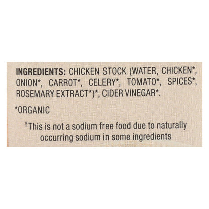 Caldo de huesos de pollo de Pacific Natural Foods, caja de 12, 8 onzas líquidas.