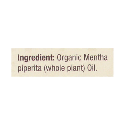 Nature's Answer - Organic Essential Oil - Peppermint - 0.5 Oz.