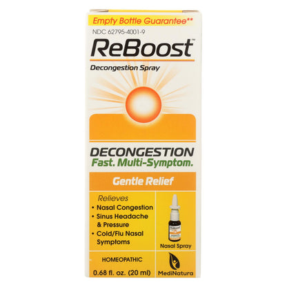 Reboost Nasal Spray - Decongestion - 20 Ml