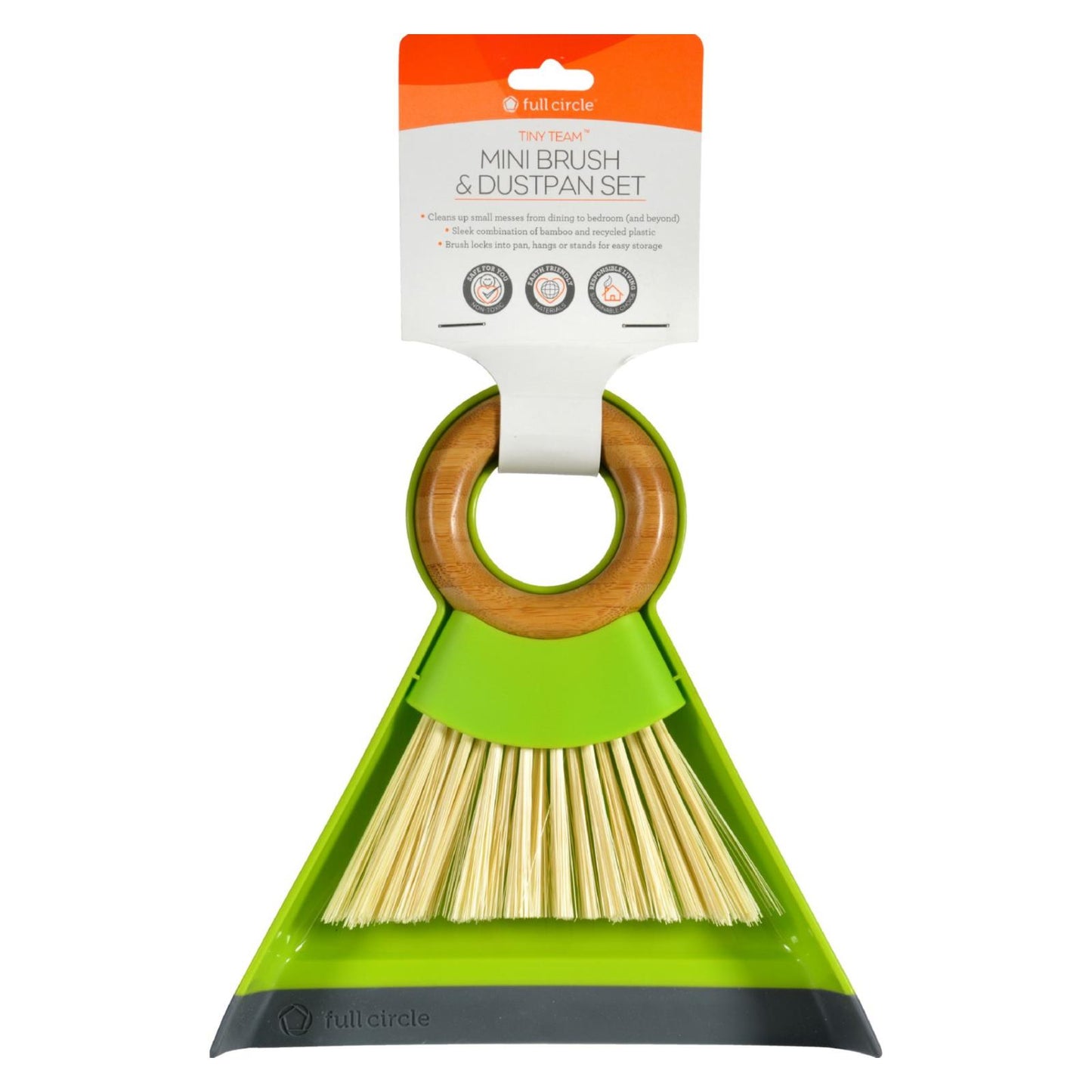 Full Circle Home Dustpan And Brush Set - Mini - Tiny Team - 1 Set