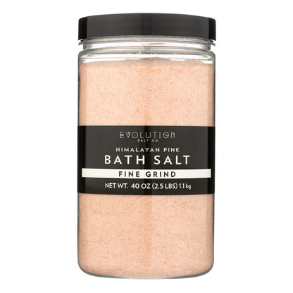 Sal de baño Evolution Salt - Himalaya - Fina - 26 oz