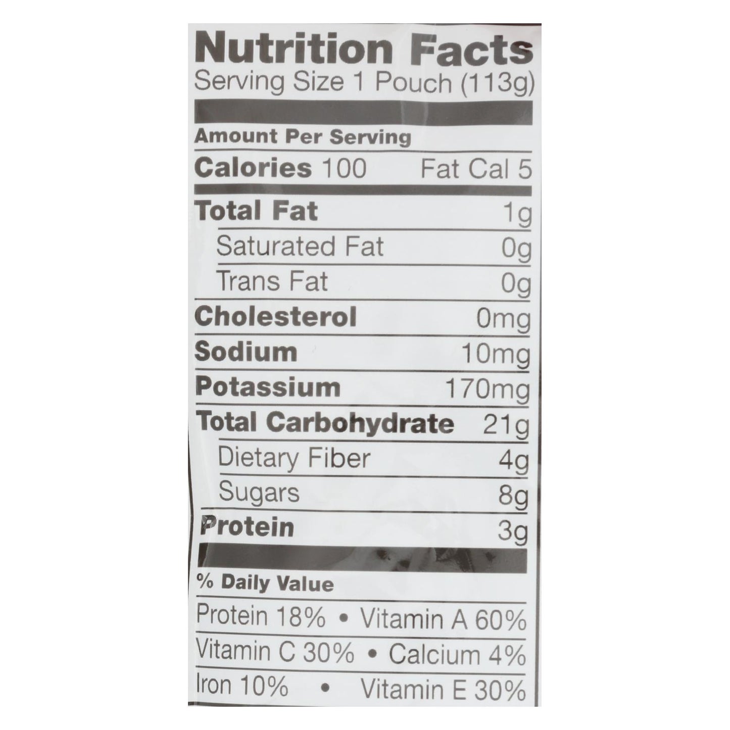 Plum Organics Mighty 4 Blends Tots - Guayaba, granada, frijoles negros, zanahoria y avena - Caja de 6 - 4 oz.