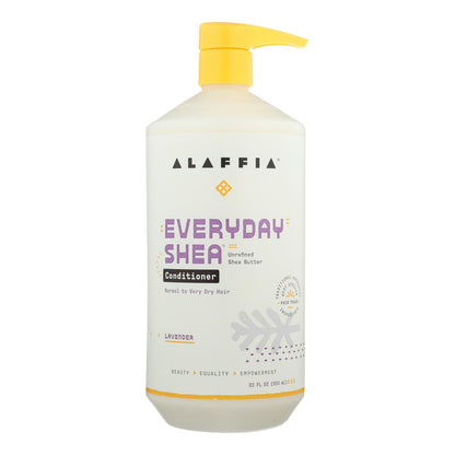 Alaffia - Acondicionador - Karité Lavanda - 32 Oz.