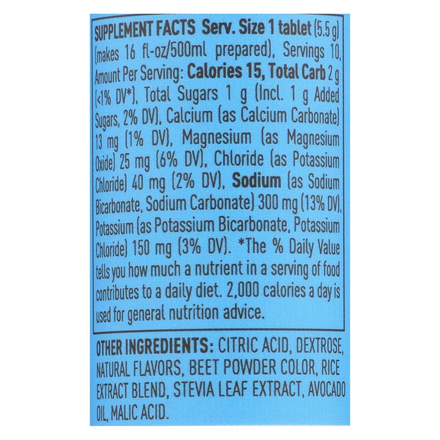 Nuun Hydration Drink Tab - Active - Fruit Punch - 10 Tablets - Case Of 8