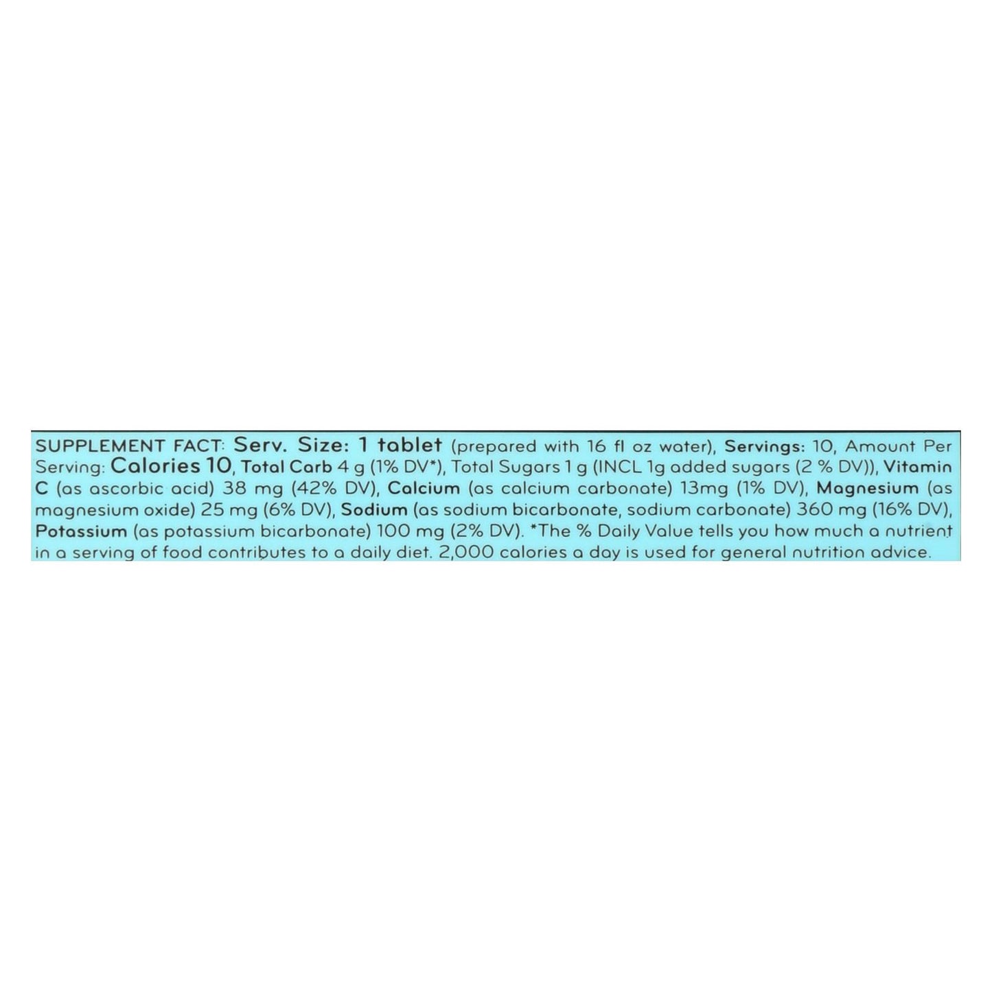 Tabletas hidratantes Nuun - Active - Tropical - 10 comprimidos - Caja de 8