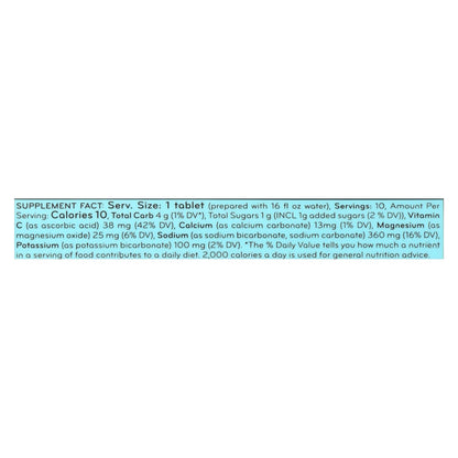 Tabletas hidratantes Nuun - Active - Tropical - 10 comprimidos - Caja de 8