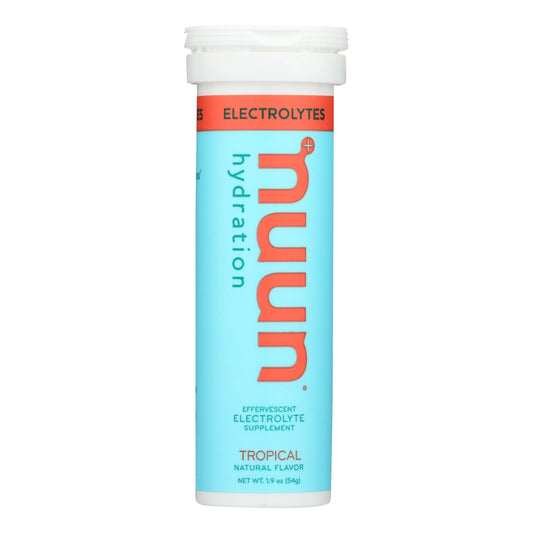 Tabletas hidratantes Nuun - Active - Tropical - 10 comprimidos - Caja de 8