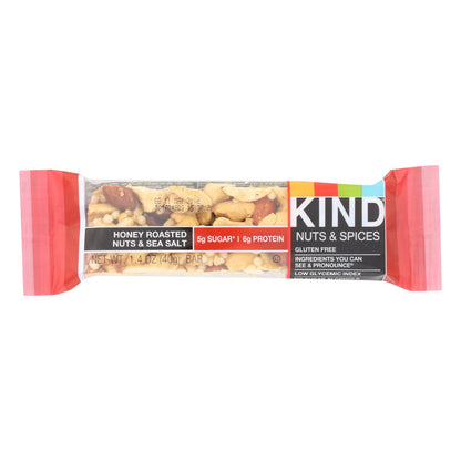 Kind Honey Roasted Nuts And Sea Salt - Case Of 12 - 1.4 Oz.