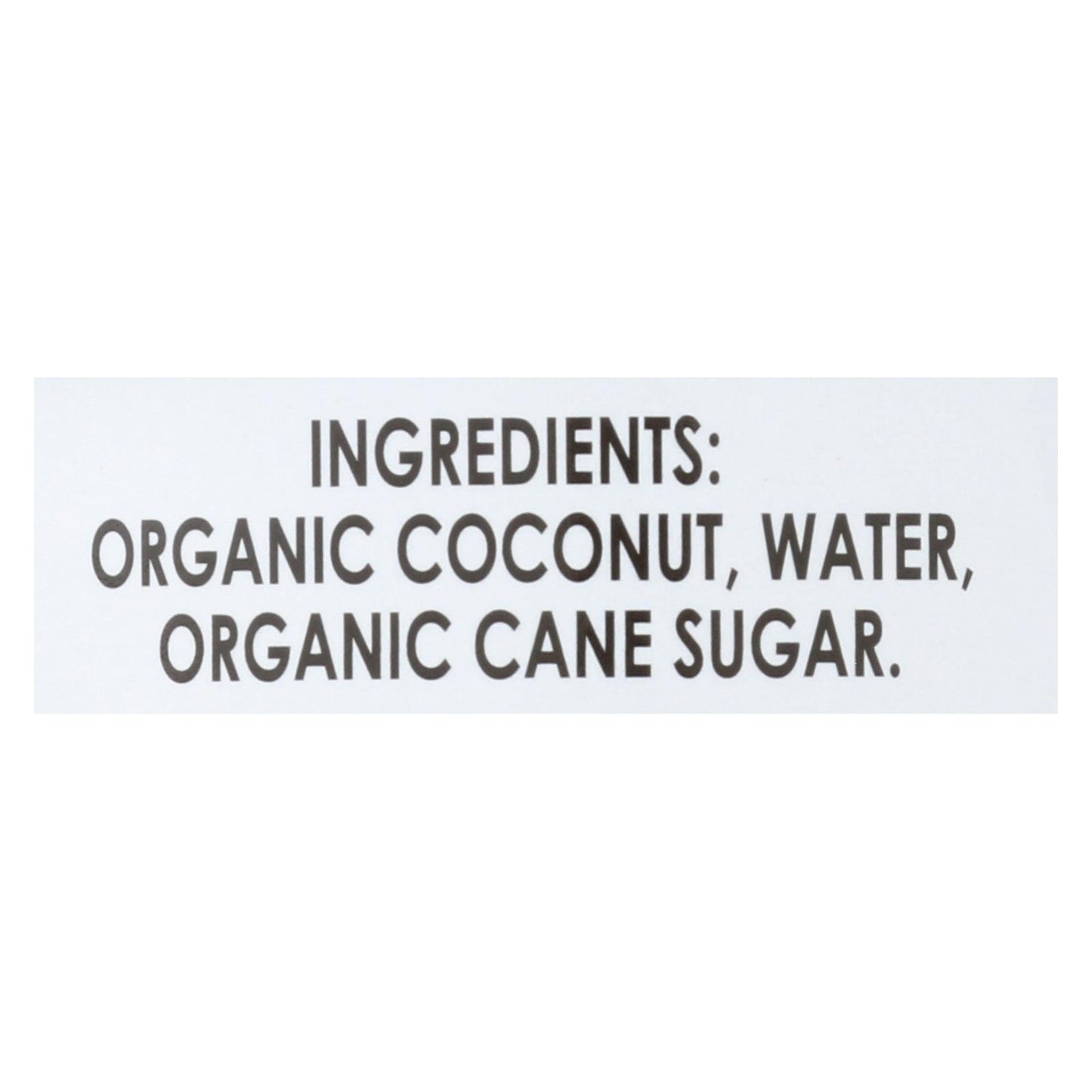 Leche de coco orgánica Let's Do Organic - Condensada azucarada - Caja de 6 - 7.4 fl oz